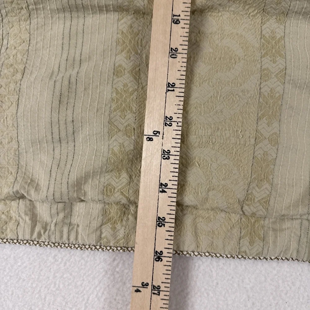 Vtg Ralph Lauren Shams  MARRAKESH Euro Browns‎ Neutrals Fair Condition Flaws